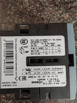 Stykač Siemens sirius - 2