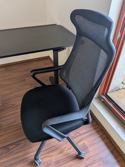 Kancelařské židle AlzaErgo, černá - 2