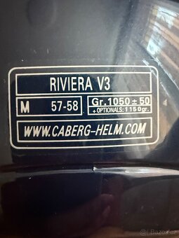 Helma na skútr Caberg, M, top stav - 2