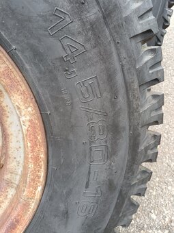 14,5/80-18 NA VLEK 8T,9T OBUTÉ NA DISCÍCH - 2