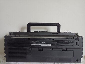 Sharp WQ 352H bk, radiomagnetofon retro 2 kazeťák - 2
