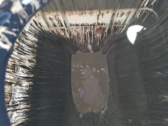 IBC kontejner, nádrž na vodu 1000l. klec na dřevo. - 2