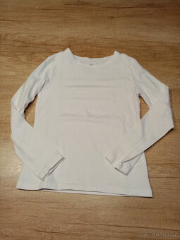 3x triko HM dlouhý rukáv vel. 104/110 - 2