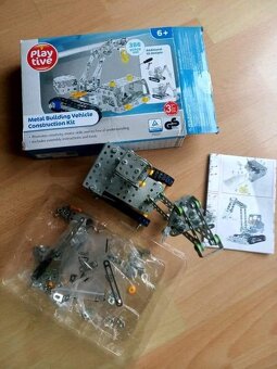 Stavebnice Play tive, bagr, 386 dílků - 2