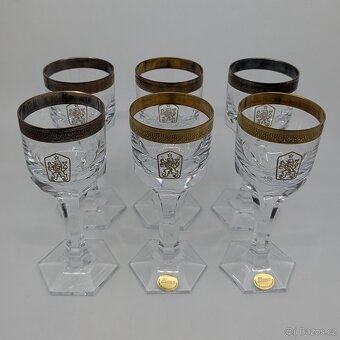 Skleničky Moser se státním znakem - 2