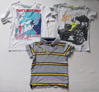 Trička, košile, vel. 110 - 2