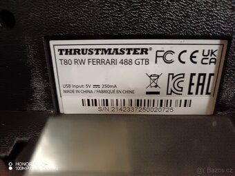 Herní volant thrustmaster T80 Ferrari 488GTB - 2