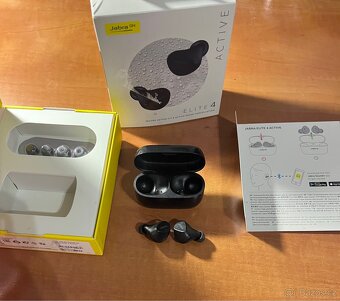 Jabra elite 4 active - velmi dobrý stav - 2