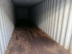 Lodní - námořní skladový kontejner DV 40", rozměry 2,4 x 12 - 2