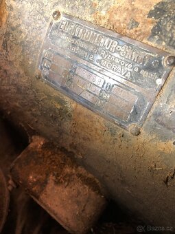 Historický elektromotor 3kw rok 1931 - 2