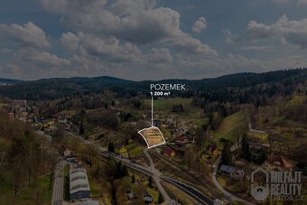 Prodej pozemku pro bydlení, 1 200 m2 - Liberec-Vratislavice - 2