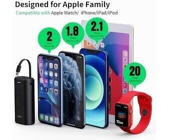 iWalk Portable Charger 9000mAh Ultra-Compact Power Bank - 2
