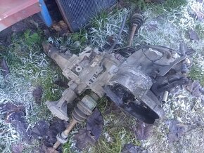 Motor a převodovka Justy - 2