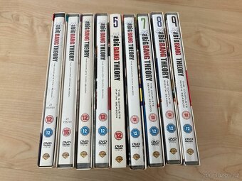 DVD Big Bang Theory 1-9 serie. English audio - 2