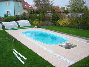 Bazén špičkový - sklolaminát - néé plastový - 2