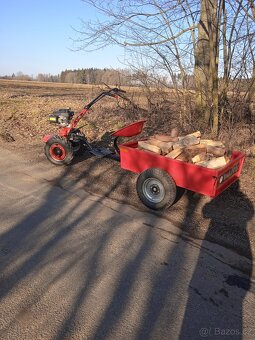 Malotraktor Vari Honda + sklápěcí přívěs - 2