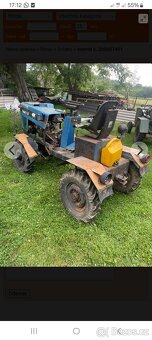 Traktor malotraktor domácí výroby 4x4 - 2