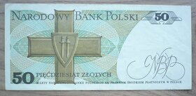 Bankovka, Polsko, 50 zlotých, ročník 1988 - 2