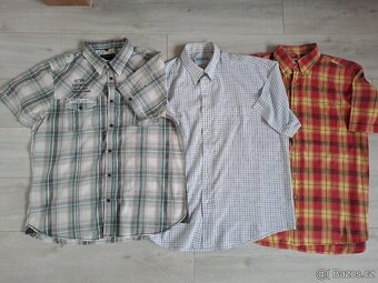 3 pánské košile vel.XL (43/44), krátký rukáv, C&A - 2