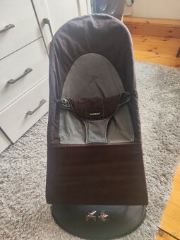 Lehátko/houpátko BabyBjörn, černošedá - 2