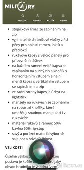 Ubax Košile AČR UBACS taktická - 2