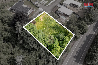 Prodej pozemku k bydlení, 991 m², Hrob, ul. Husova - 2