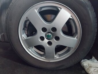 Alu kola 5x100 r14 fabie - 2
