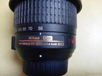 Objektiv Nikon 55-200 mm f/4-5,6 - 2