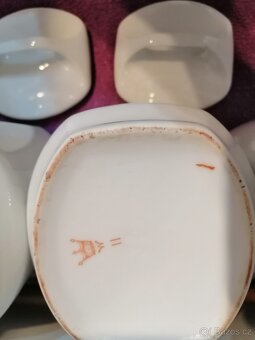 Staré porcelánové kořenky, dózy - 2