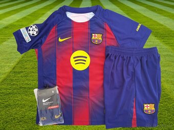 Dětský fotbalový dres Raphinha – FC Barcelona 25/26 - 2