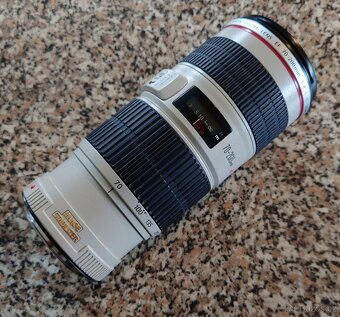 Canon EF 70-200mm F/4 L IS USM + příslušenství, STABILIZÁTOR - 2