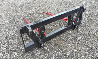 VIDLE NA BALÍKY DO ČELNÍHO NAKLADAČE S EURO ÚCHYTEM A HROTY - 2