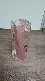 Skleněná váza s granátky - 2