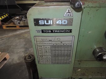 Hrotový soustruh TOS SUI 40-1500 - 2