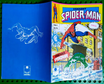 Komiks SPIDERMAN č. 4/1991 Semic velmi PĚKNÝ STAV - 2