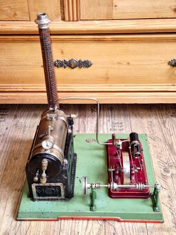 Starožitný parní stroj Josef Falk - Bing Werke, JF BW, 1932 - 2