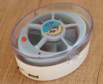 Stolní USB větráček, dvourychlostní - 2