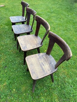 Židle z masivu 4x - 2