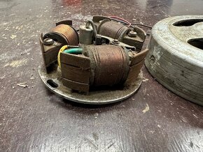 Predám zapalovaní rotor + stator ČZ 125c 150c zachovalé - 2