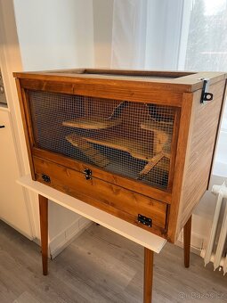 Terárium pro hlodavce-dřevo - 2