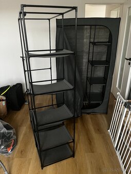 Látková šatní skříň - 2