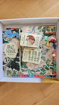 Brno šalinou desková hra - 2