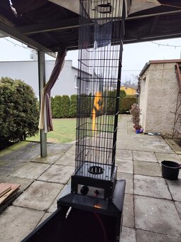 Plynový terasový zářič - 2