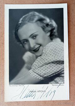 Autogramy herců první republiky - 2