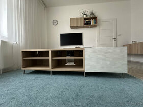 BESTÅ TV stolek, vzor dub, rozměr 180x40x38 cm - 2