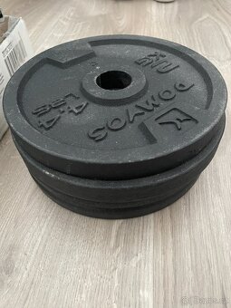 Činky nakládací celkem 2x26kg - 2