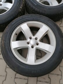 Alu kola 18” Dodge Challenger originální + letní pneu zánovn - 2
