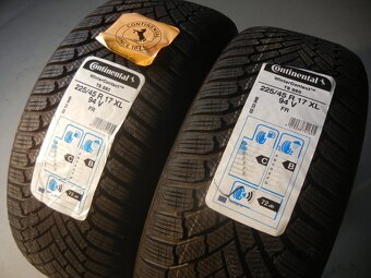Nové zimní pneu Continental 225/45R17 - 2