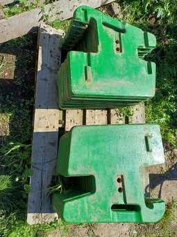 Závaží John Deere, tašky, kanystry 50kg - 2