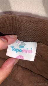 Kalhoty teplejší 92 - Topomini - 2